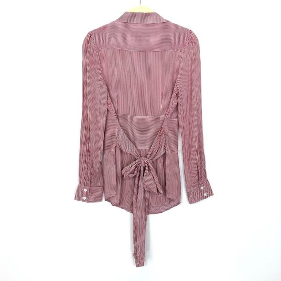 Bar III Striped Button Down Long Sleeve Shirt - Picture 3 of 10